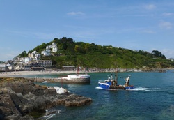 East Looe and the banjo pier