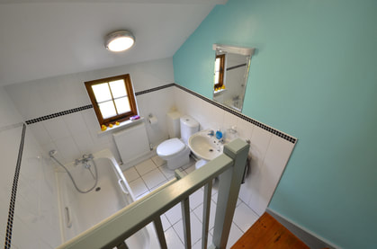 Downstairs bathroom Cider Cottage